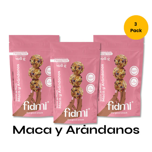 Fidmi 3Pack Maca y Arándanos