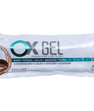OX sports Gel sin cafeína. Con Sales Minerales