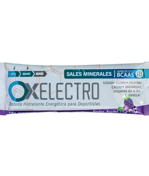 OX sports Electro sobre – Bebida Hidratante Energética para Deportistas