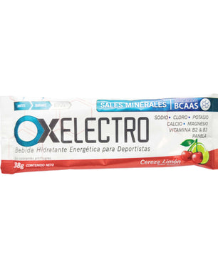 OX sports Electro sobre – Bebida Hidratante Energética para Deportistas