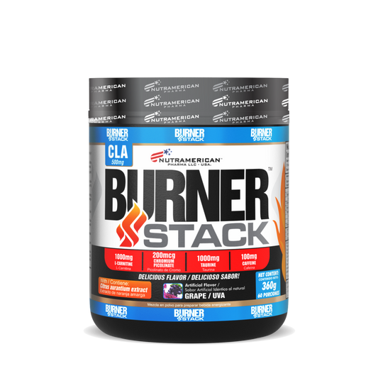 Burner Stack Bebida Energizante Uva 360g
