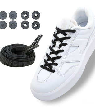 Cordones elásticos Lock Laces® planos