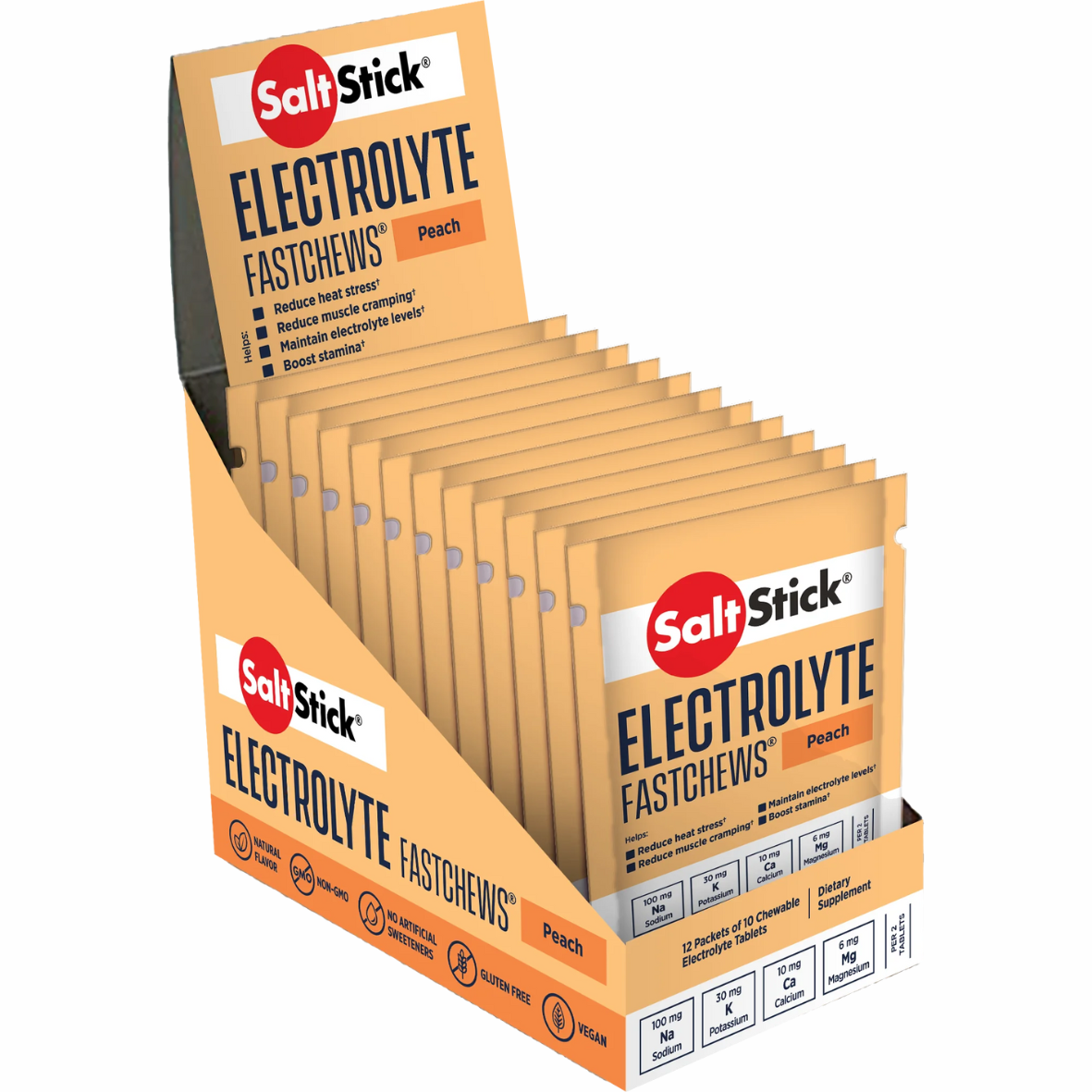 SaltStick - Electrolyte FastChews - Sachet - Peach
