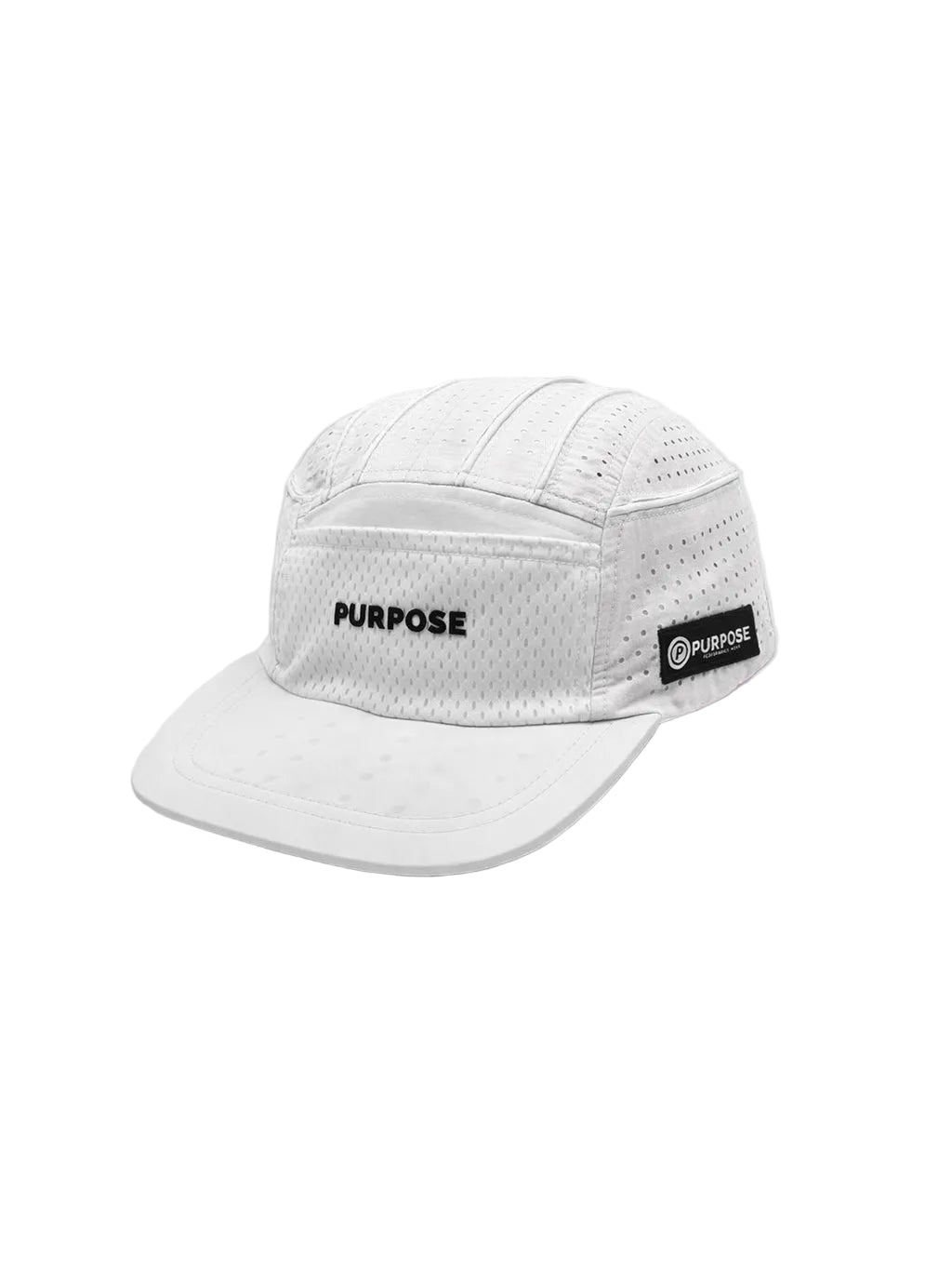 PURPOSE gorra glaciar con ULTRA COOL TECH Blanco Ártico