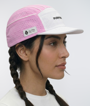 PURPOSE gorra glaciar con ULTRA COOL TECH Quarzo