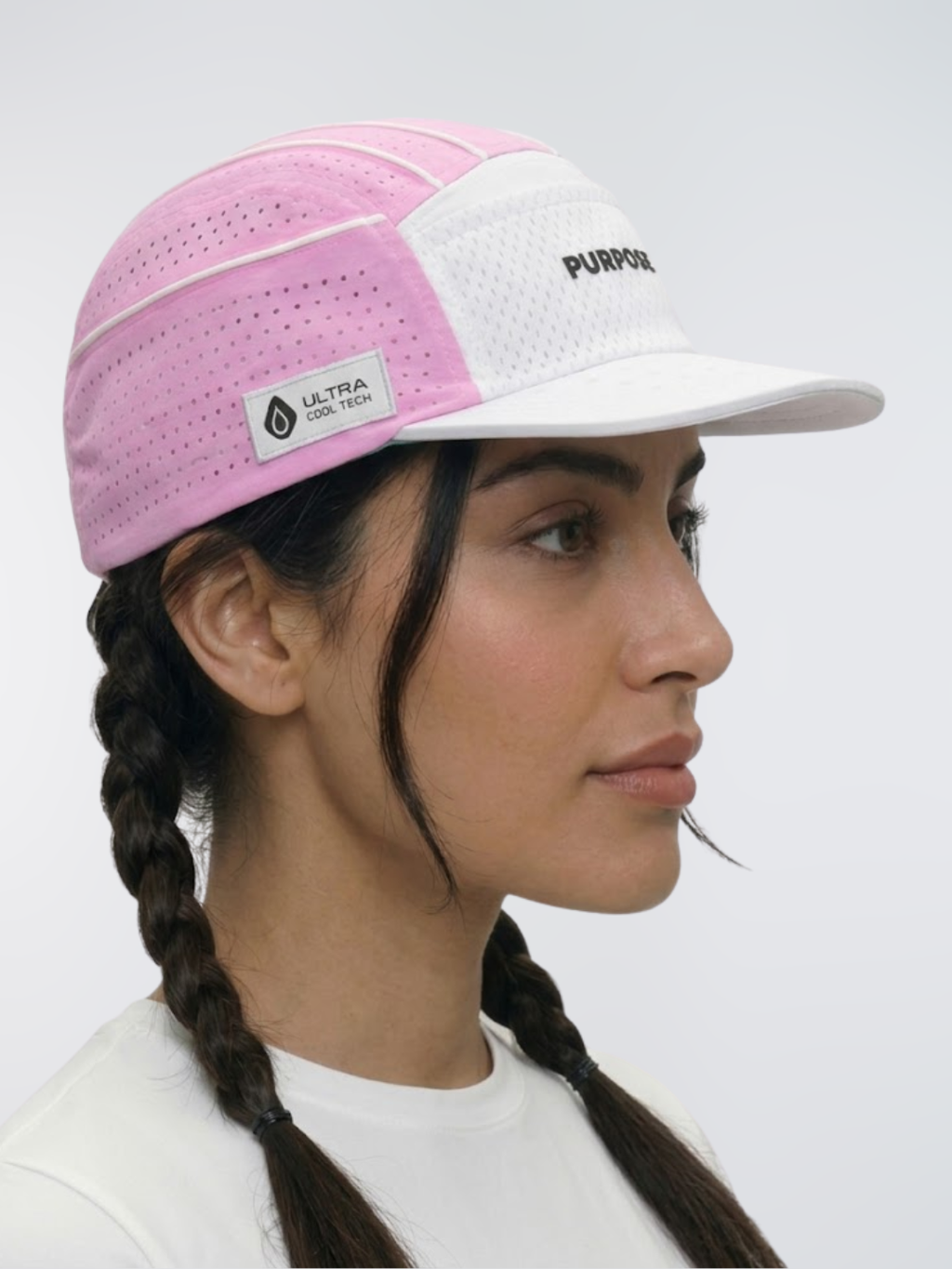 PURPOSE gorra glaciar con ULTRA COOL TECH Quarzo