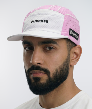 PURPOSE gorra glaciar con ULTRA COOL TECH Quarzo