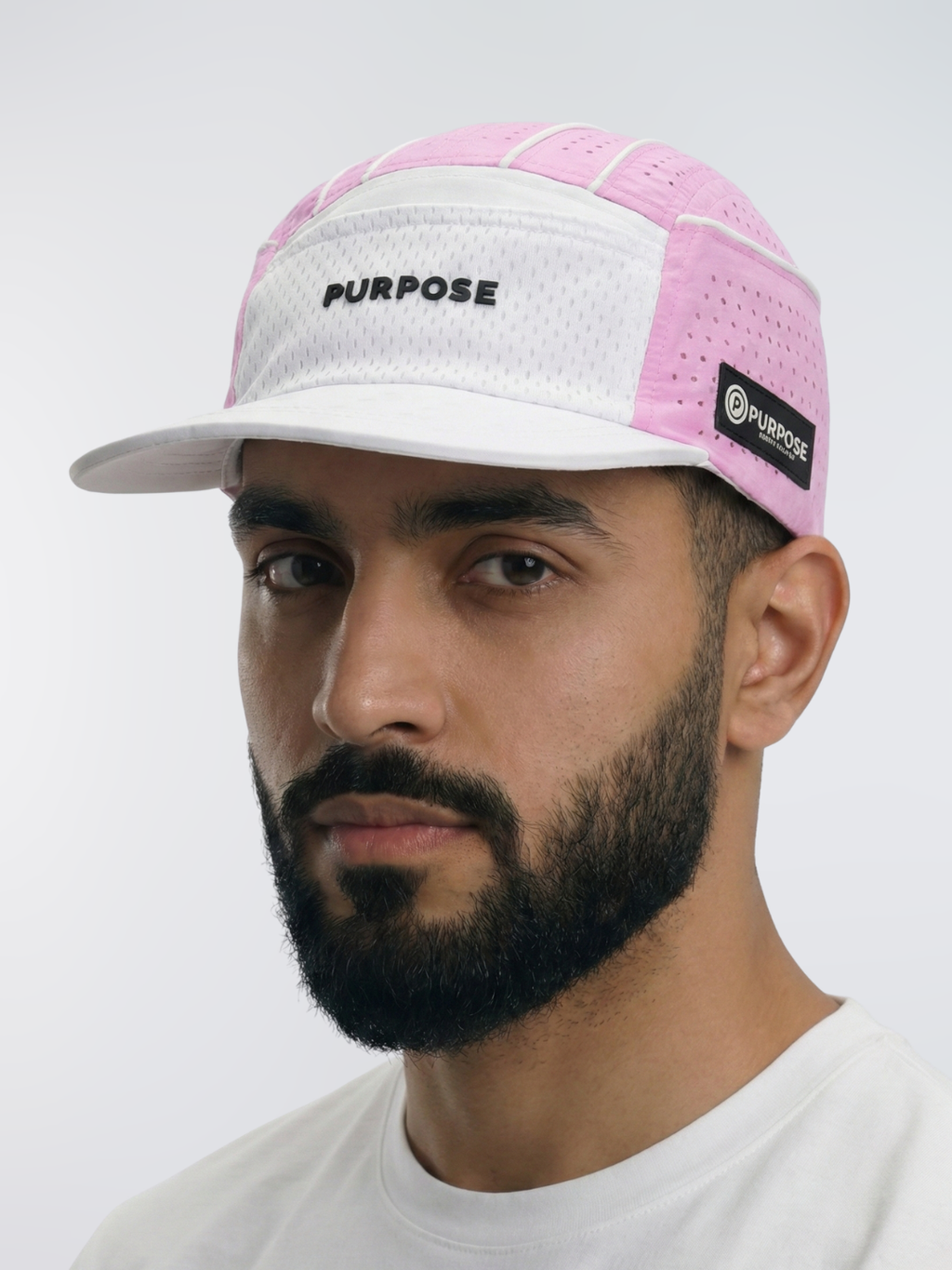 PURPOSE gorra glaciar con ULTRA COOL TECH Quarzo