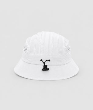 PURPOSE bucket hat glaciar con ULTRA COOL TECH blanco hielo