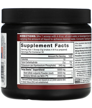 Force Factor Total Beets 30 servicios