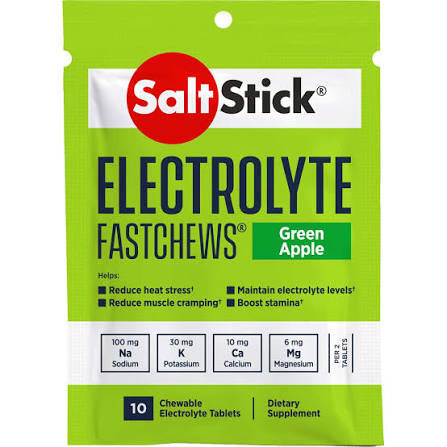 SaltStick - Electrolyte FastChews - Sachet - Manzana verde