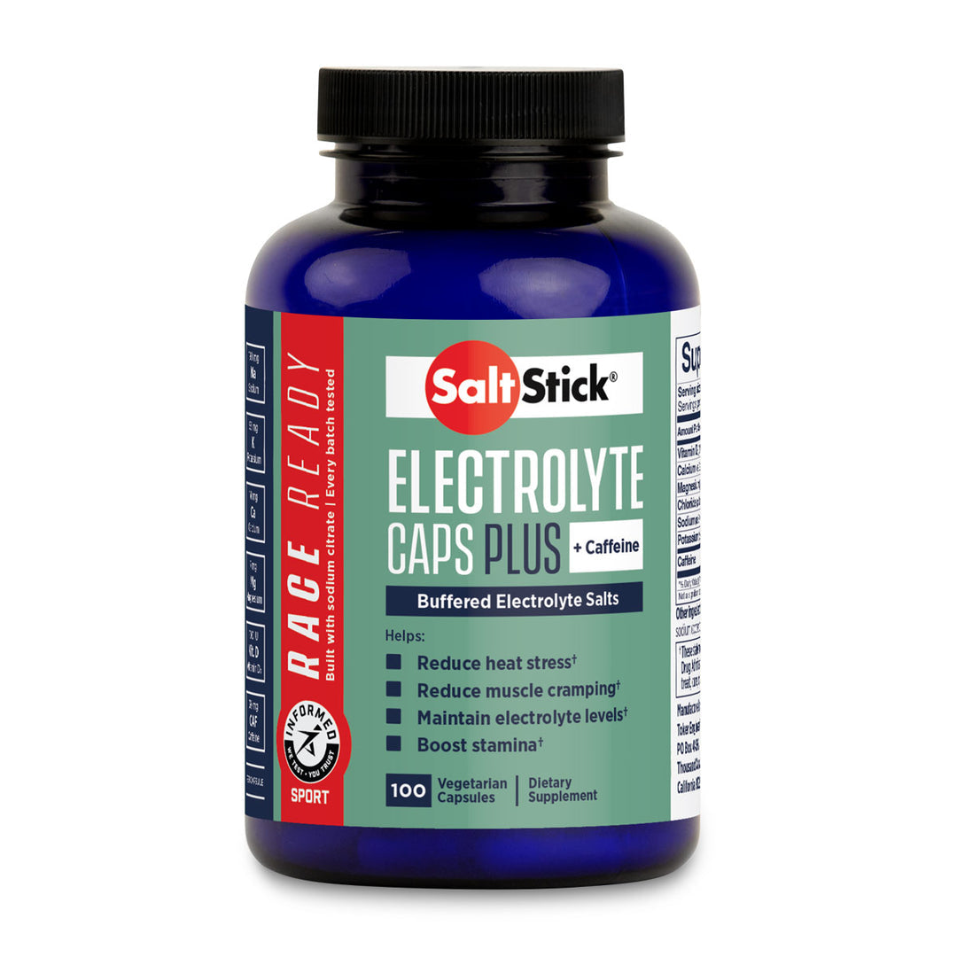 Saltstick Race Ready Electrolyte Capsulas (con cafeina)