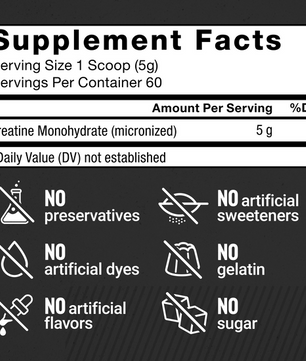 Force Factor Creatina Monohidratada 300gr
