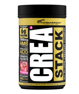 Crea Stack Creatina Monohidratada con HMB 600g
