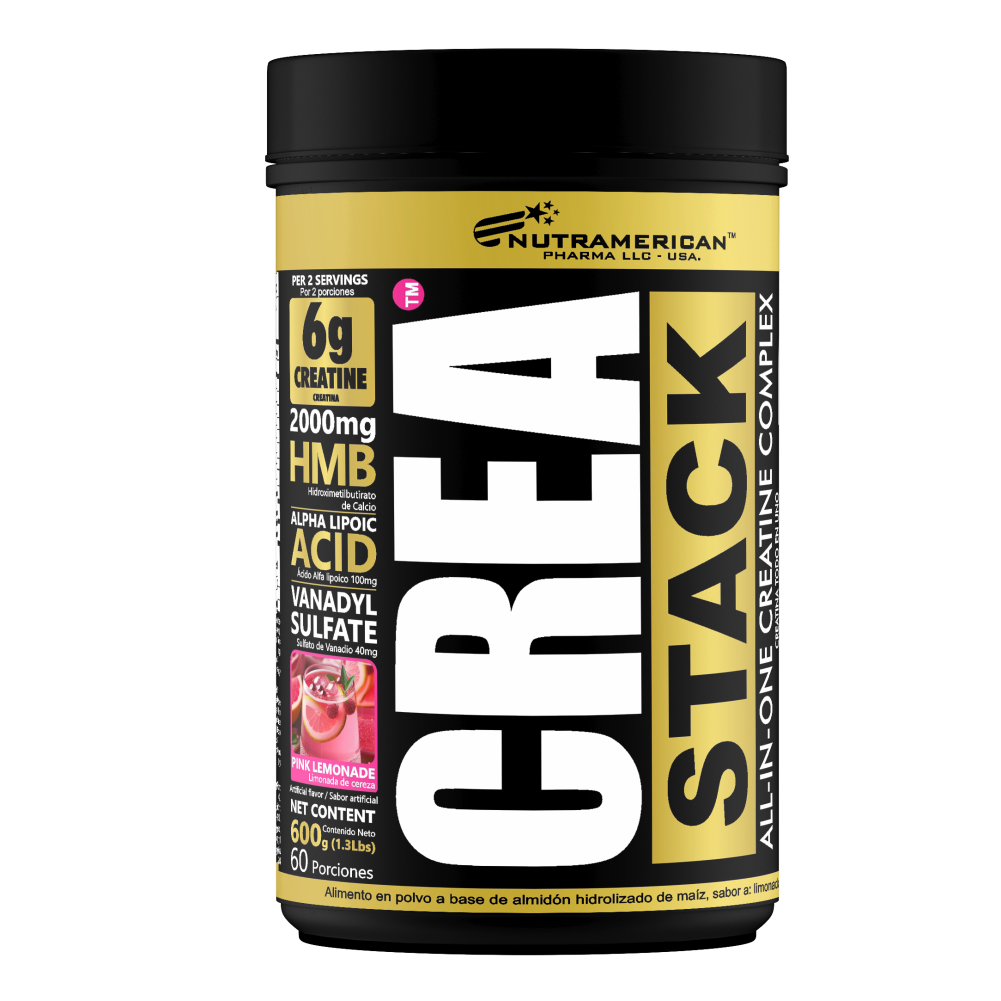 Crea Stack Creatina Monohidratada con HMB 600g