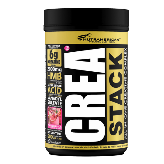 Crea Stack Creatina Monohidratada con HMB 600g