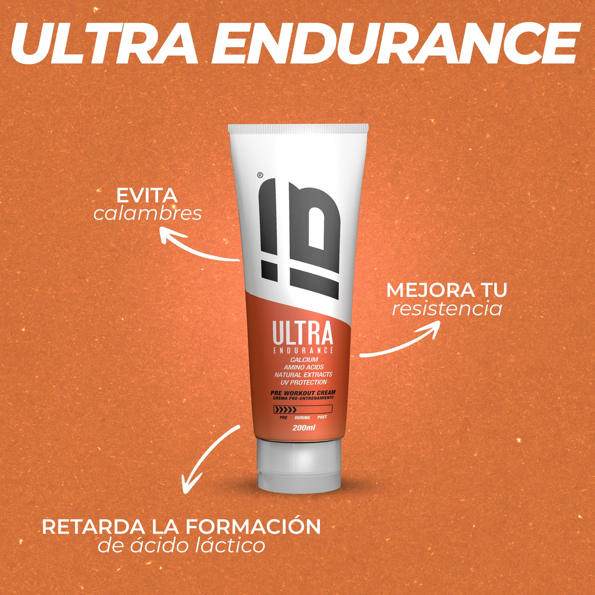 IB Sports Ultra Endurance crema muscular 200ml, foto 3