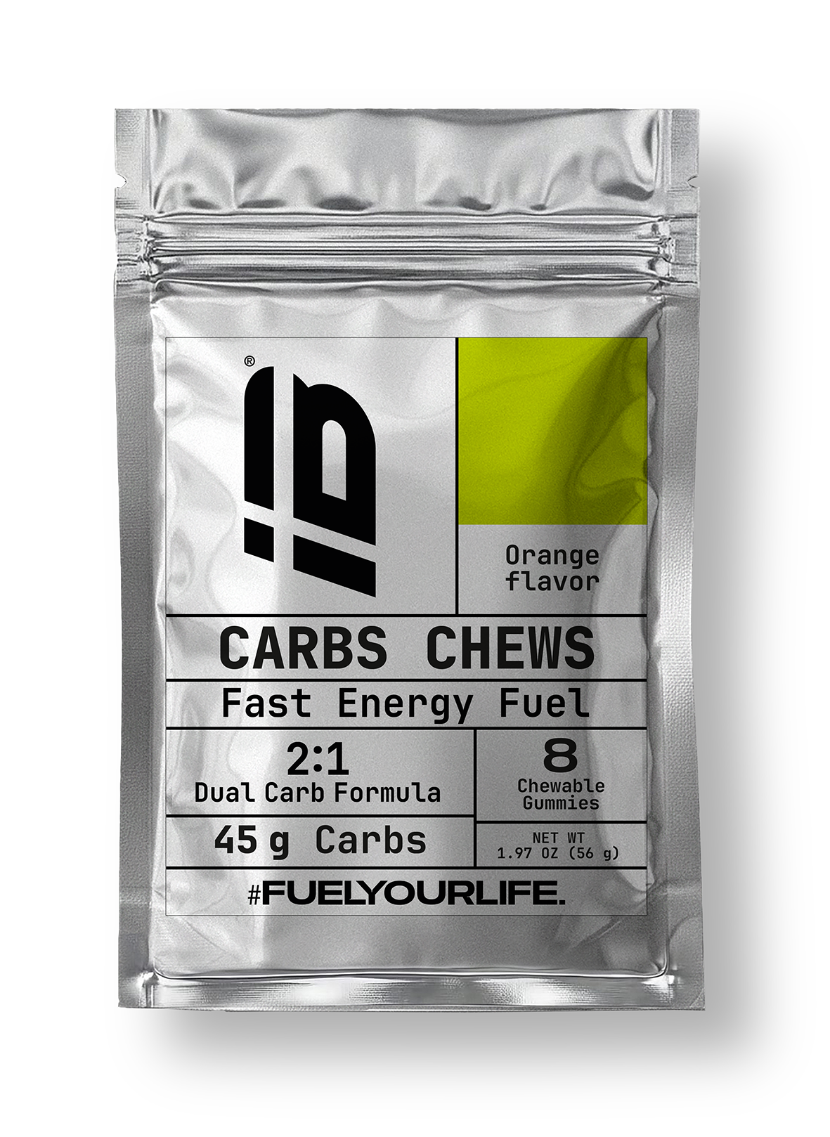 IB Sports Carbs Chews Naranja