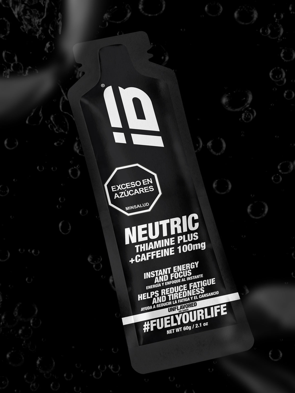 IB Sports Neutric Gel 100 mg cafeína + Tiamina, foto 3