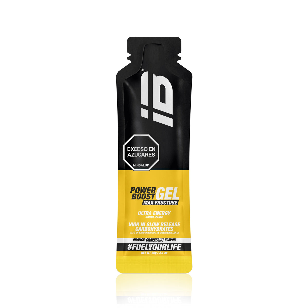 IB Sports Power Boost Gel Max Fructose Naranja Toronja