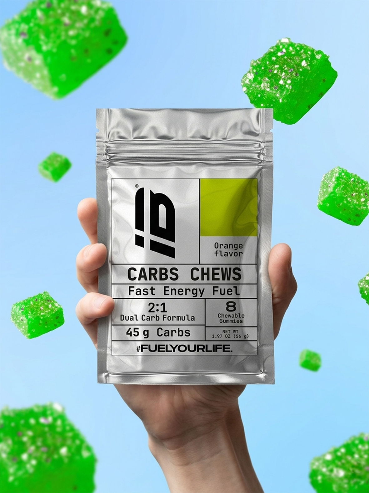 IB Sports Carbs Chews Naranja, foto 2