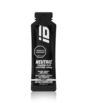 IB Sports Neutric Gel 100 mg cafeína + Tiamina