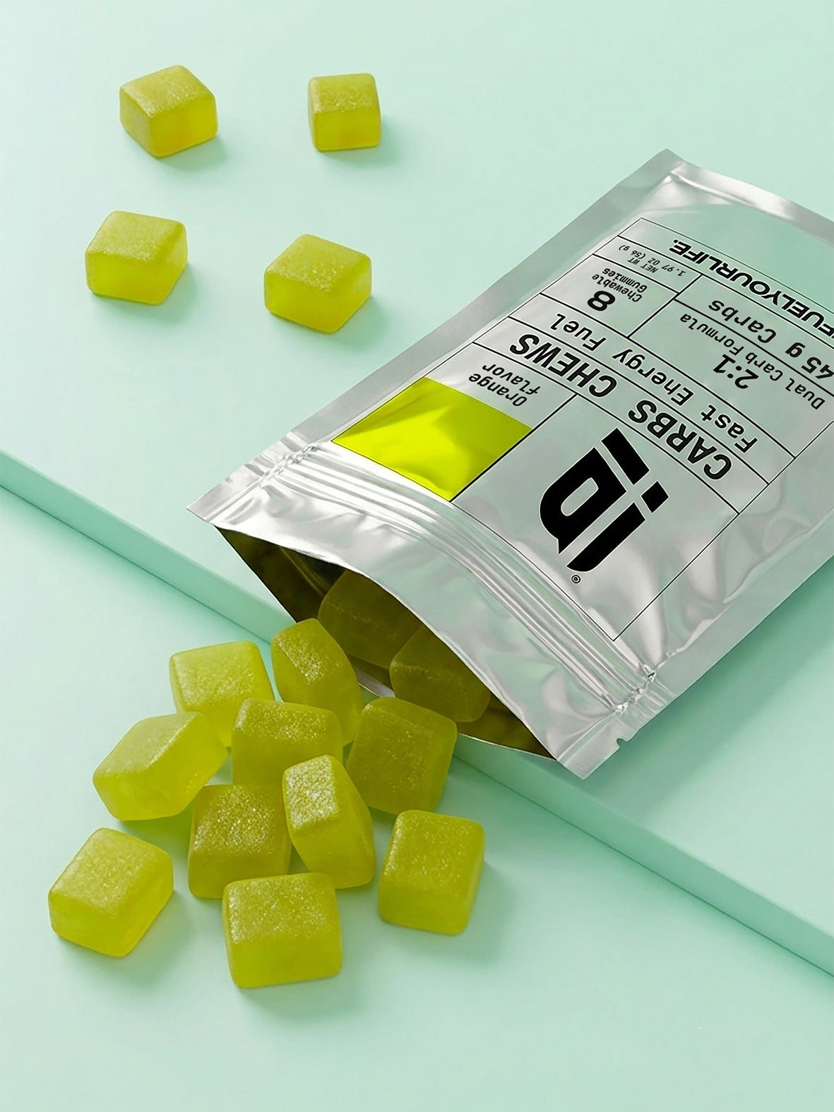 IB Sports Carbs Chews Naranja, foto 3