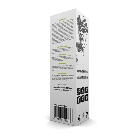 IB Sports Amino Recovery crema muscular 200ml, foto 2