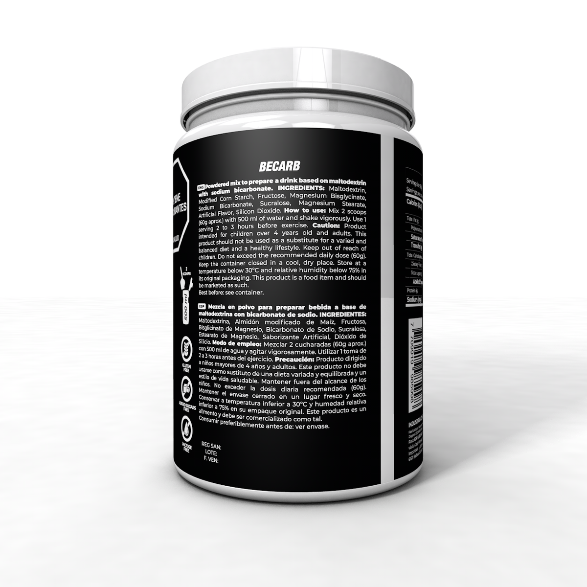 IB Sports Becarb Sandía 850g, foto 3
