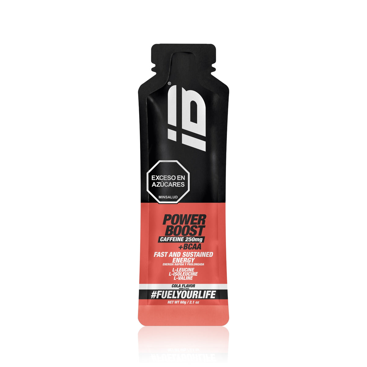 IB Sports Power Boost Gel Cafeína 250mg + BCAA Cola