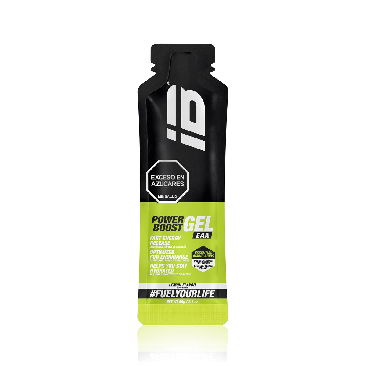 IB Sports Power Boost Gel EAA Limón